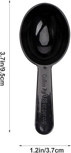 Miniatura 4 de Cabilock Cucharada de café en grano para medir espesar plástico cuchara de medición cocina cocina para té, azúcar, cereales, café, leche, 0.25