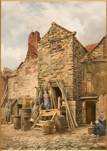 Poster Old bird Hall Cullercoats Miles Richardson affiche de bureau 60x90