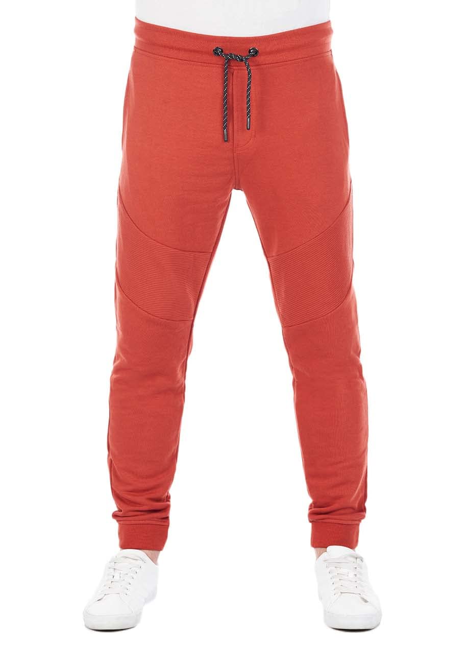 riverso RIVVito Joggingbroek voor heren, lange broek, joggers, vrijetijdsbroek, sportbroek, sweatbroek, bikerzakken, regular effen katoen, zwart, grijs, groen, blauw, rood, S, M, L, XL, XXL, 3XL
