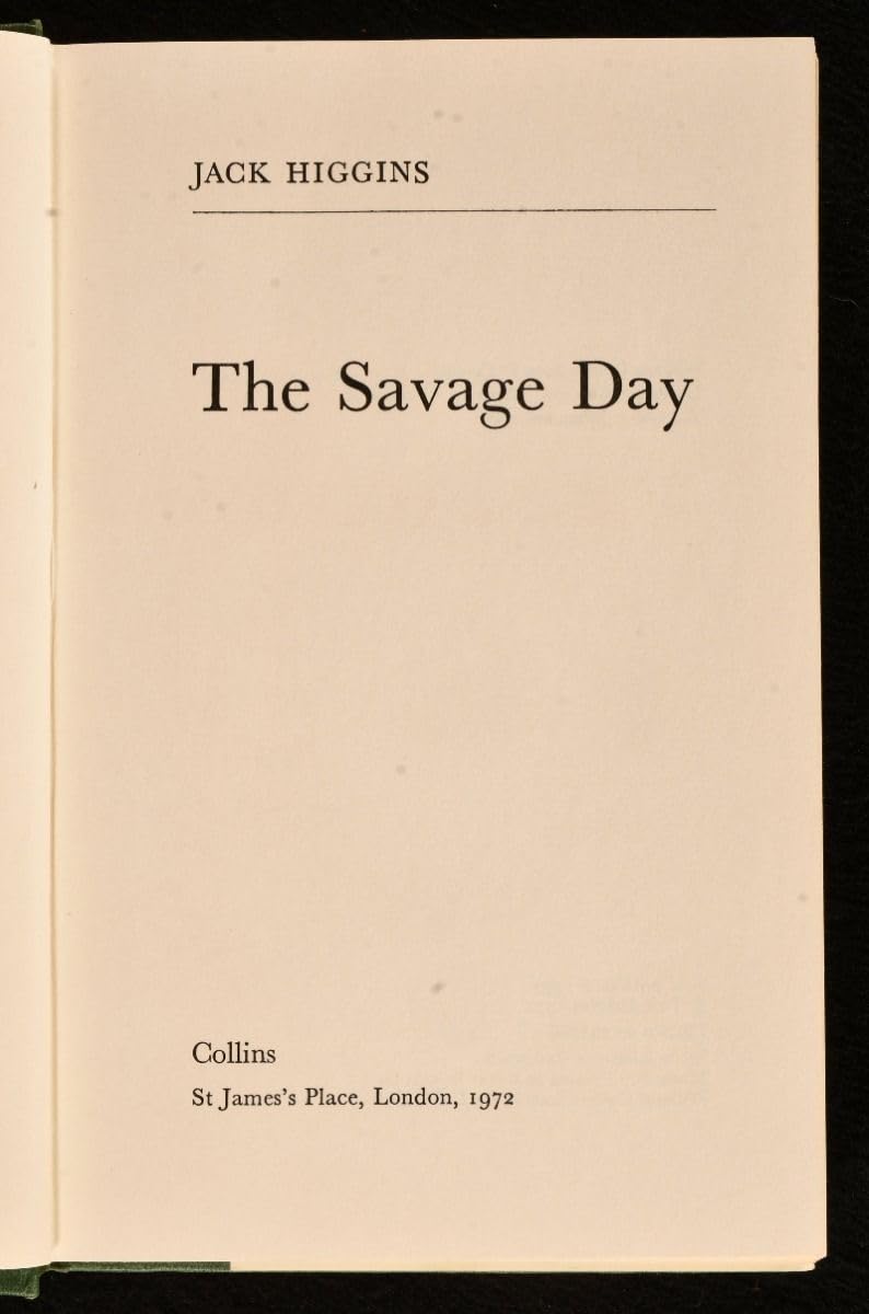 The Savage Day