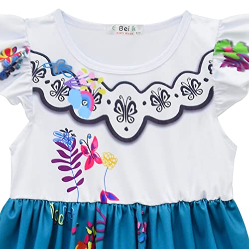 Vestido Princesa Mirabel para Niñas y Bebés Rosa miniatura 4