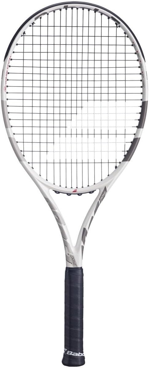 Babolat Boost Wimbledon Limited Edition Strung Tennis Racquet, Cream/Ivory/Dark Beige - Strung with 16g Babolat Syn Gut at Mid-Range Tension