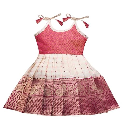 PW-PLATYPUS-WORLD-Baby-Girls-Pattu-Pavadi-Tapeta-Silk-Readymade-Frock-3-6-Months PW PLATYPUS WORLD Baby Girl's Pattu Pavadi Tapeta Silk Readymade Frock (3-6 Months)