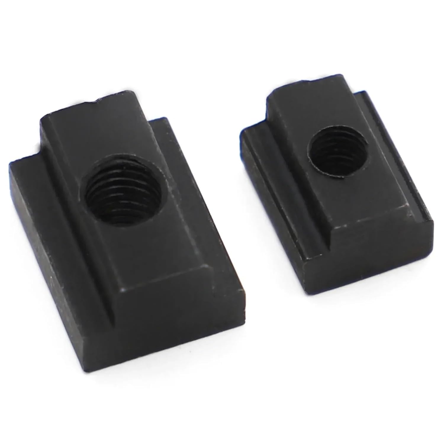 T Slot Nuts 20PCS M6 M8 M10 M12 M14 M16 T Nut Black Finish Tapped Through Slot Furniture for Securing Accessories for 3D Printer,Workbenche(M14)