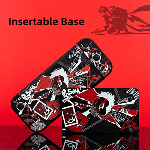 ENIFLY Cute Soft Shockproof PERSONA·Be Your True Mind Dockable Cover Case Compatible with Nintendo S