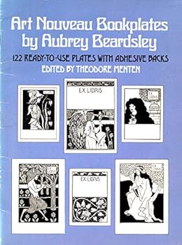 Art Nouveau Bookplates: 122 Ready to Use Plates With Adhesive Backs