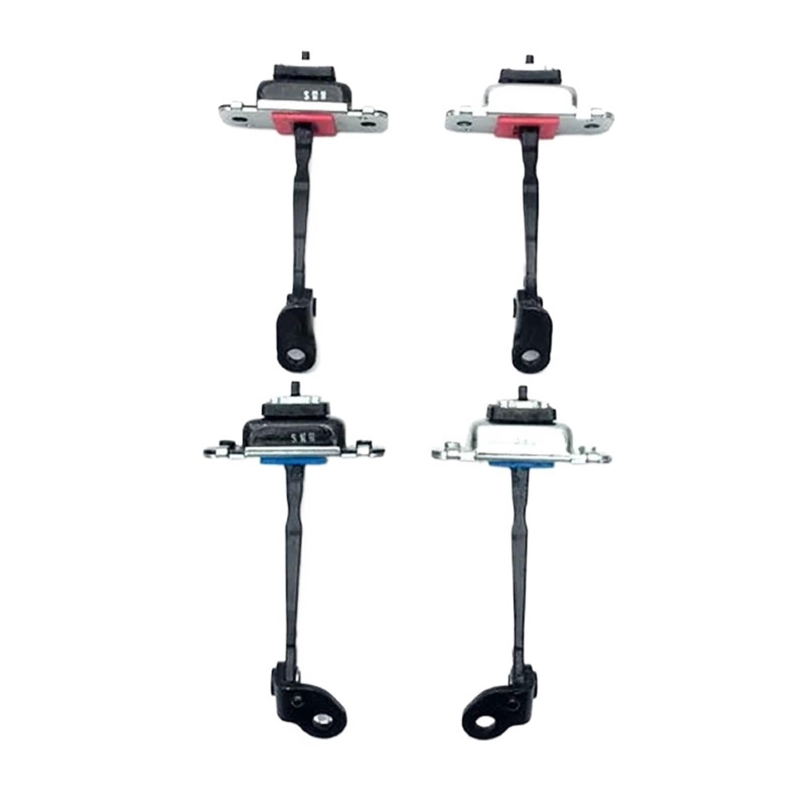 Tilieine A Set Of 4Pcs Front Door Check Strap Fit For Hyundai Accent Fit For Rio 2006-2011 Door Hinge Stop 79380-1G000 79390-1G000 79480-1G000 79490-1G000 Door Check Strap Hinge(A Set Of 4Pcs)