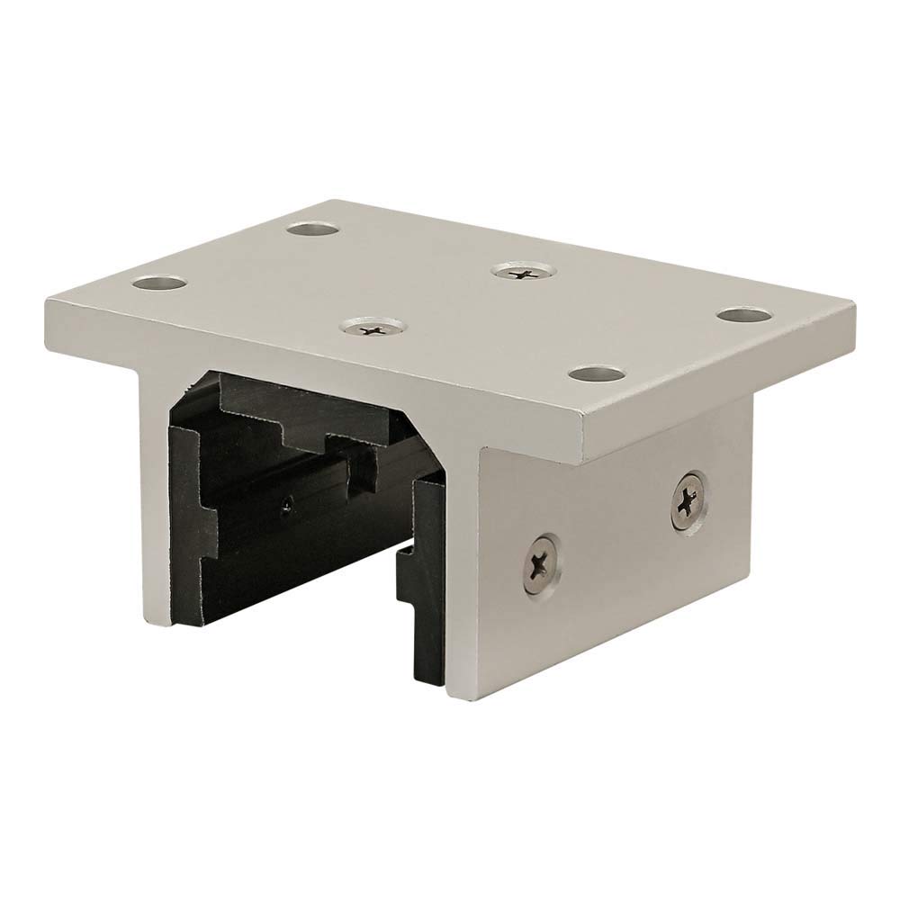 40-6825, 40 Series, 3 Slot Mount Double Flange Short Standard Linear Bearing