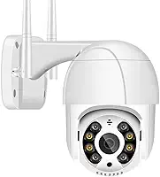 Câmera de Vigilância Externa IP Prova Dágua Infravermelho e Conexão Wi-Fi para Segurança