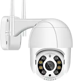 Câmera de Vigilância Externa IP Prova Dágua Infravermelho e Conexão Wi-Fi para Segurança