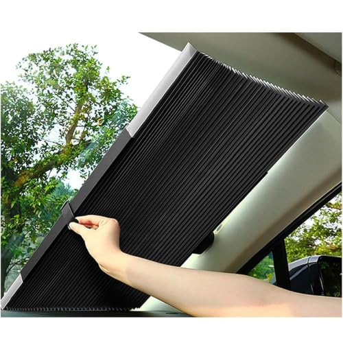 Pare-soleil voiture pour Peugeot 2008 rideau de pare-brise rétractable 80cm