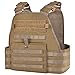 GFIRE Tactical Vest Modular Vest Breathable Combat Training Vest Adjustable Lightweight (Tan1)