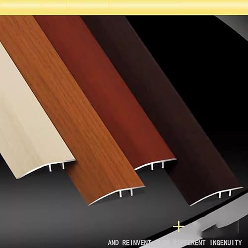 Miniatura 3 de Rampa de umbral de metal para interiores, tira de transición antideslizante para suelo, moldura de borde, reductor de puerta para suelos