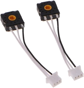 Tebatu Mouse Skate, 2 Pieces Encoder Decoder for R-Azer Mouse R-Azer Mamba HYPERFLUX Viper Mouse Wheel
