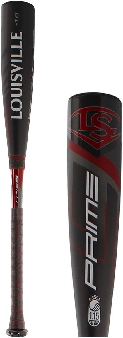 Louisville Slugger 2020 Prime 2 3/4" Senior League Baseball Bat Series (-10, -8)