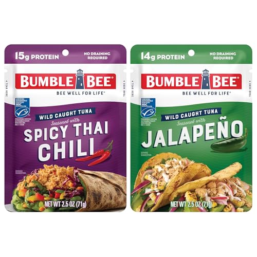 Bumble Bee Seasoned Tuna Pouch Spice Lovers Duo (2 Total Pouches)...