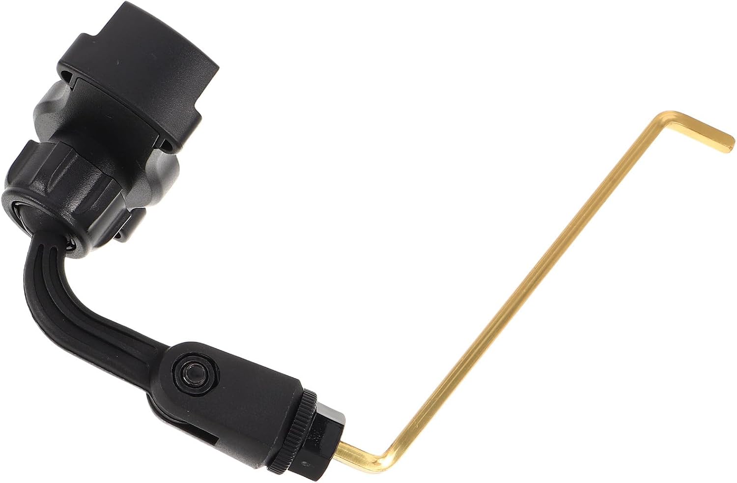 TEHAUX Saxophone Phone Holder Sax Lyre Clip for Handsfree Practice and Stable Grip, Made of Abs and Stainless Steel, for Marching Band Events and Home Practice