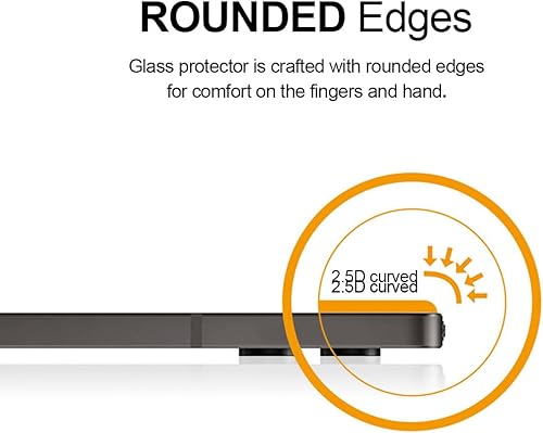 Miniatura 3 de Supershieldz Paquete de 2 protectores de pantalla diseñados para Samsung Galaxy Tab S10 Plus, S9 Plus (12.4 pulgadas), Tab S9 FE Plus (12.4