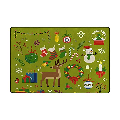 Tapis de maison en tissu polyester CHEHONG grand format motif moderne - 2