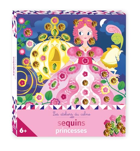 Sequins princesses - mini boite avec accessoires