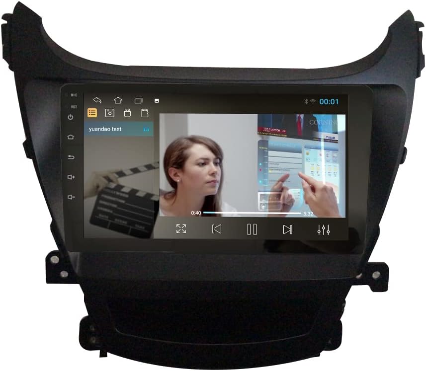 android 10 autoradio car navigation stereo multimedia player gps radio 2 5d touch screen forhyundai elantra 2014 2016 quad core 1gb ram 16gb rom