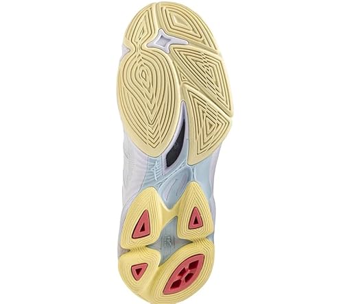 Mizuno WAVE VOLTAGE 2 MID Chaussures de volleyball Calypso Pale Banana Femme Taille38 - vue 3