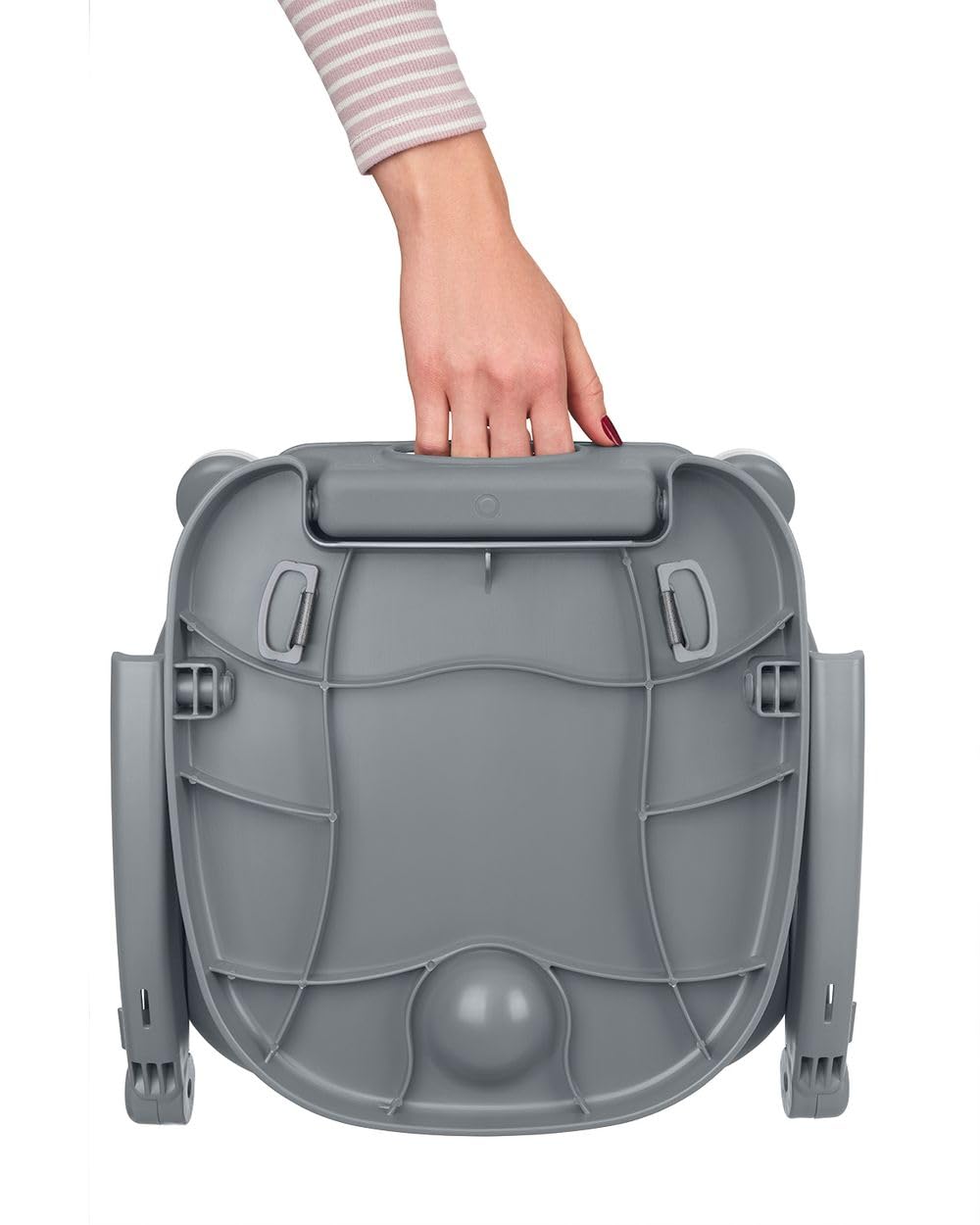 Kikkaboo, Pappo Booster seat, tavolo, pieghevole, cintura di sicurezza, colori:rosa