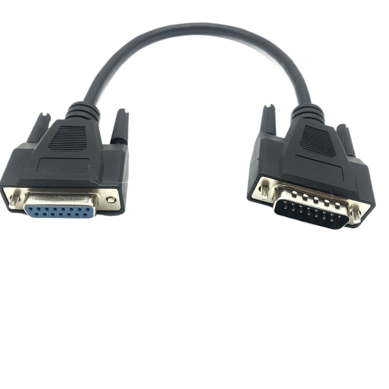 Kabel DB15 dwa rzędy drutu, całkowicie miedziany drut z ekranowanym miernikiem nożnym, DB15 przedłużacz męski na żeński (7 m)