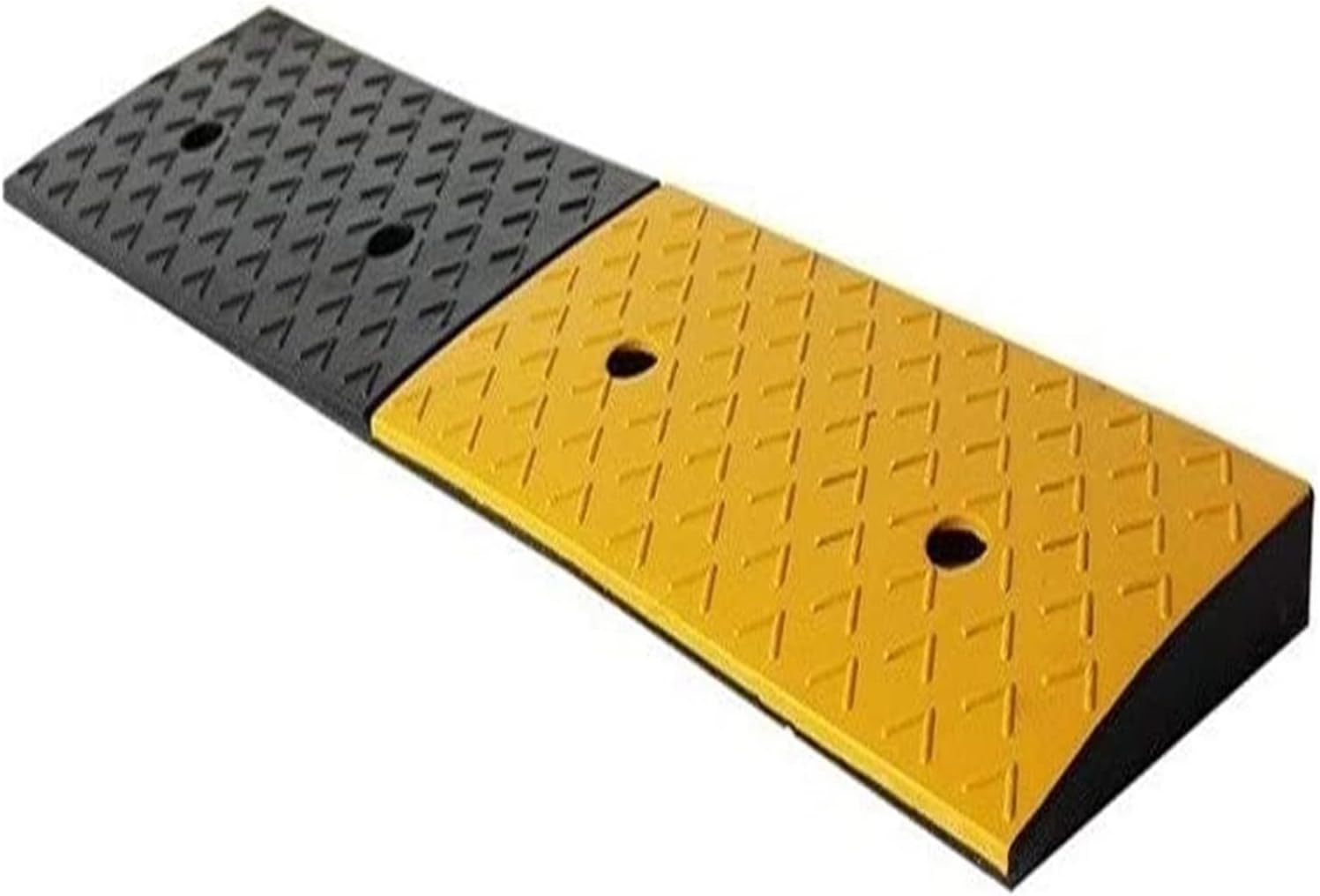 Ramp Truck Uphill Mat, Hospital Community Kerb Ramps Garage Step Mat Rubber Non-Slip Car Ramps Height: 4CM / 6CM (Size : 99.4 * 25 * 6CM)