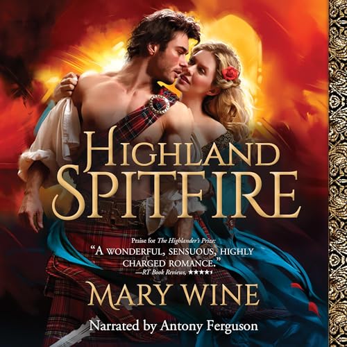 Highland Spitfire Audiobook By Mary Wine cover art