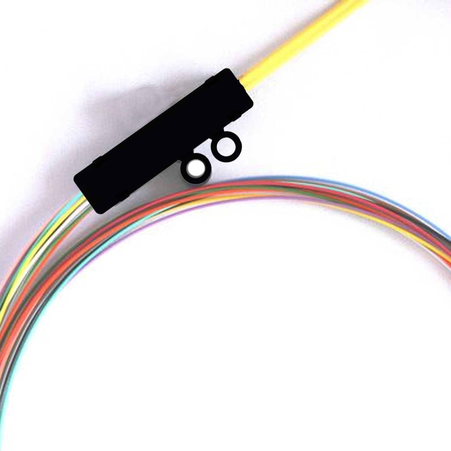 Fiber Optic Cable Buffer Tube Fan-Out Kit 25" long. Field installable fanout solutions for transitioning 250μm fibers to 900um for direct connector termination (12 STRAND) ( Pack of 10)