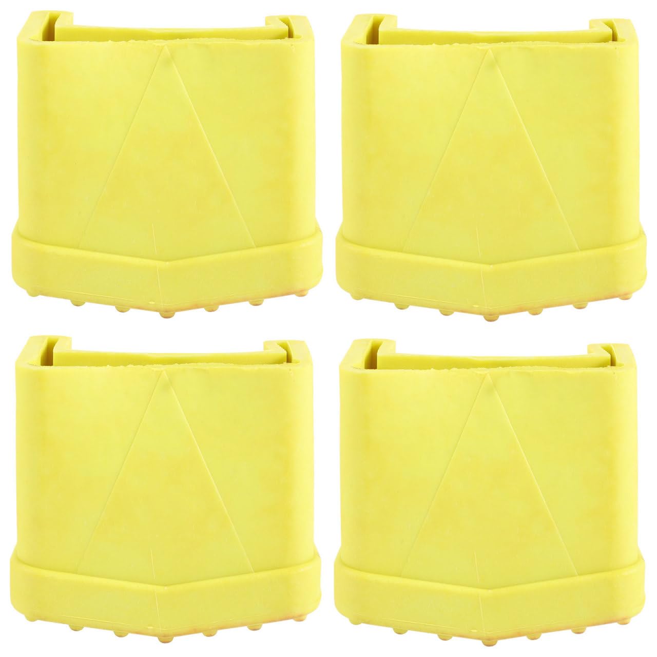 Pies de escalera de goma antideslizantes juego de 4 protectores duraderos para hogar y trabajo
