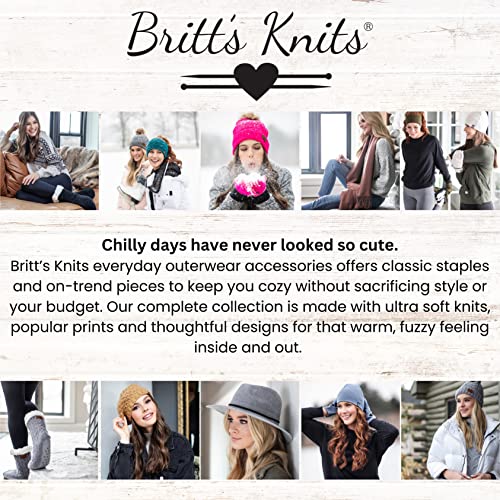 Britt's Knits Getaway Panama Vintage Womens Classic Wide Brim Panama Hat - Chestnut #TOP5