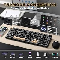 YUNZII B98 PRO QMK/VIA Gaming-Tastatur (Schwarz, Candy Linear Switch) – Ansicht 3