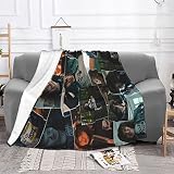 Movie Blanket Flannel Blankets Soft Cozy Lightweight Bed Decoration Blanket for Kids Boys Girls Men