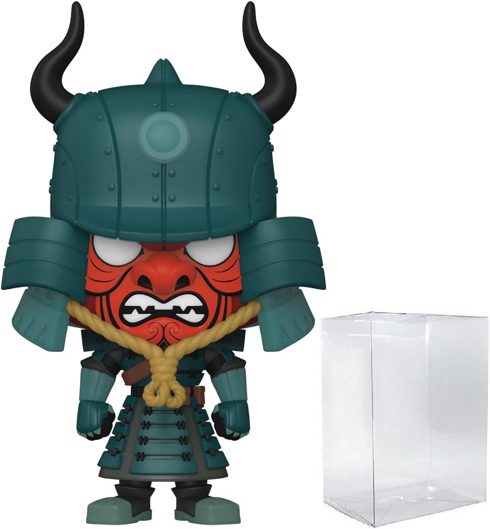 Funko Samurai Jack - Armored Jack Limited Edition Chase Pop! Vinyl Figure (Bundled with Compatible Pop Box Protector Case)