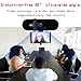 QIMIAOUS Full HD Webcam with Microphone, 2K Webcam for PC, 90° FOV, Dual Microphone Streaming Web cam for Clear Stereo Audio, Plug and Play USB Web cam for Zoom/Skype/Teams, Conferencing and Video