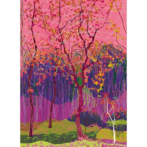 HUADADA Puzzles for Adults 1000 Pieces,Tallow Tree Puzzles for Adults,1000 Piece Puzzle for Adults Family Interactive Game Gift
