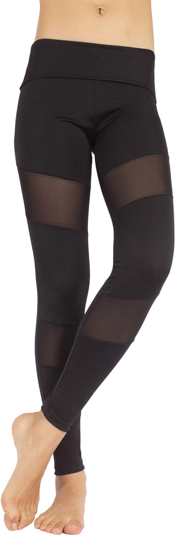 CALZITALY Leggings Donna Sport | Leggings Fitness, Yoga, Pilates con  Inserti Trasparenti | Pantaloni Sportivi Donna | Nero | XS, S, M, L, XL |  Made in Italy : Amazon.it: Moda