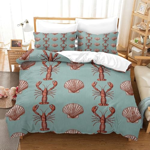 Housse de couette respirante hypoallergénique microfibre douce