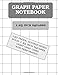 Graph Paper Notebook: 1.25 inch squares (120 pages)