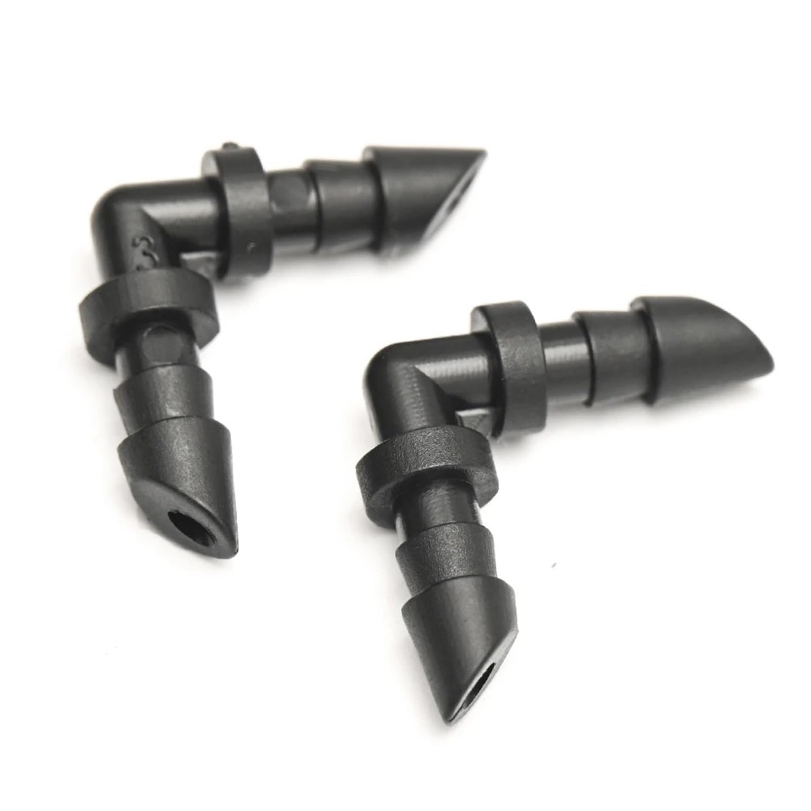 10pcs 1/4" PVC Hose Barb Elbow Connector For Drip Irrigation Garden Watering System Pipe Fitting