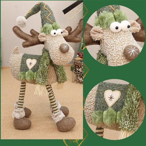 Statuettes de rennes de Noël : la solution parfaite pour embellir votre cheminée