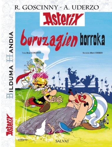 Portada de Asterix Buruzagien Borroka
