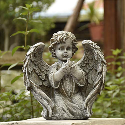 Domowe dekoracje ogrodowe ozdoby amerykańskie retro żywica anioł statua ogrodowa ogrodowe dekoracje balkonowe