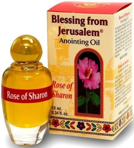 Rose Rosa of Sharon Anointing Oil Blessing of Jerusalem Stunning Smell 10ml