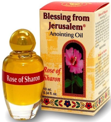 Rose Rosa of Sharon Anointing Oil Blessing of Jerusalem Stunning Smell 10ml by Nazareth Market Store Cover