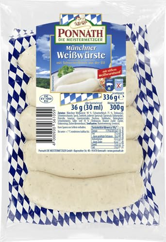 Münchner Weißwurst mit Händlmaier Senf (0.35 kg)