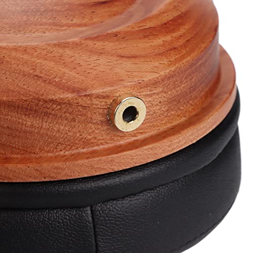 Fone de ouvido com fio, Rosewood Clássico de madeira Fone de ouvido fechado Almofadas macias de orel