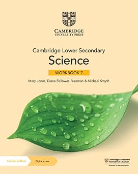 Cambridge Lower Secondary Science Workbook 7 with Digital Access 1 Year